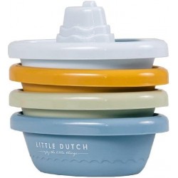 Little Dutch- Barcos de baño, Color Azul
