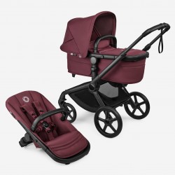 Carrito de bebé Fox 5 Renew Bugaboo rojo cereza