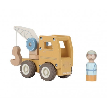Camión Grúa de Madera FSC Little Dutch