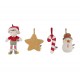 Set 4 Adornos de Navidad Jim Little Dutch