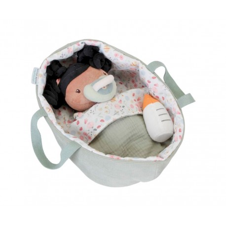 Bebé Evi con Capazo Little Dutch