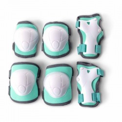 Set de Protecciones Talla M Verde