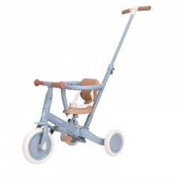 Bicicleta Infantil triciclo 4 en 1 Barra azul Little Dutch
